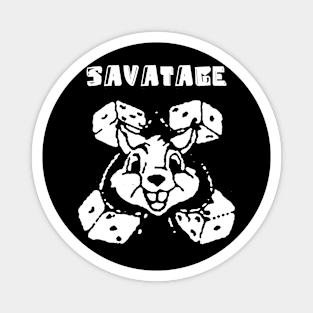 savatage rabbit dice Magnet